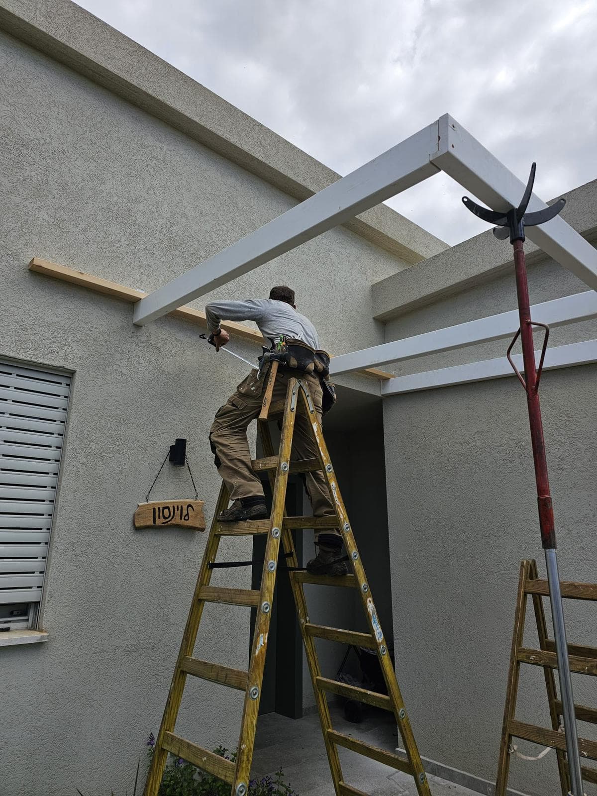 פרגולה — מבט מזווית